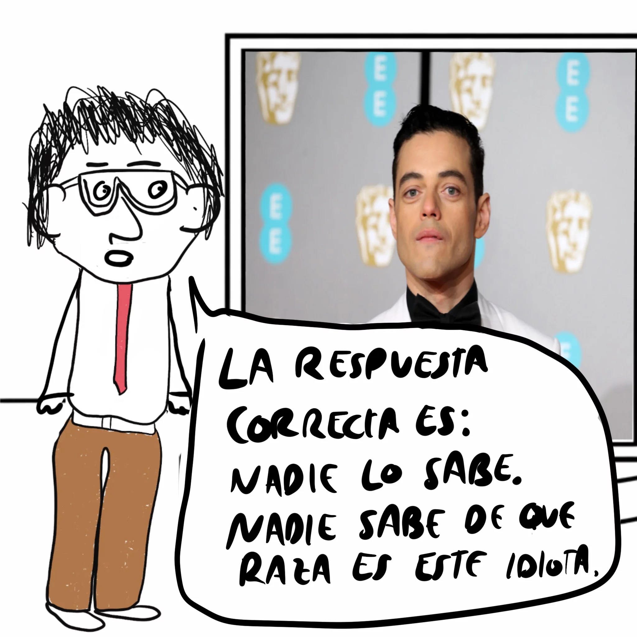 de que raza es esta persona